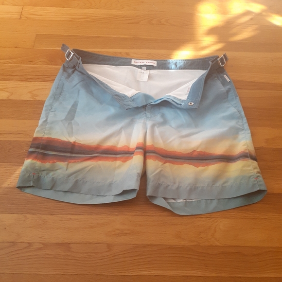ORLEBAR BROWN BULLDOG Dual P.. SZ 32 EXCLUSIVE COLLECTION SWIM SHORTS - Picture 2 of 5